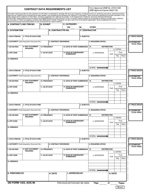 5 Ways To Fill Out Dd Form 1423 Correctly