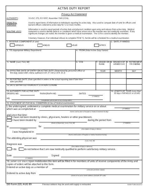 5 Ways To Fill Out Dd Form 220