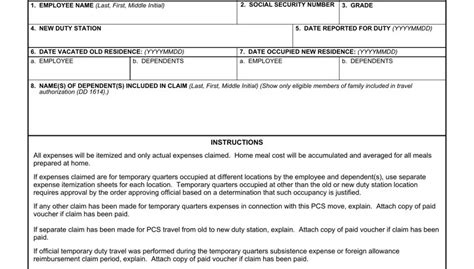 5 Ways To Fill Out Dd Form 2912