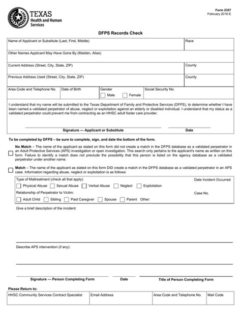 5 Ways To Fill Out Dfps Form 2085 Correctly