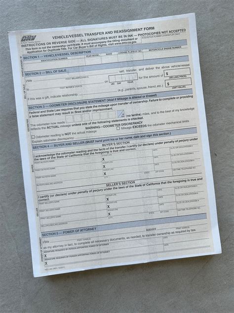 5 Ways To Fill Out Dmv Reg 262 Form