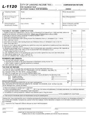 5 Ways To Fill Out East Lansing City Tax Form