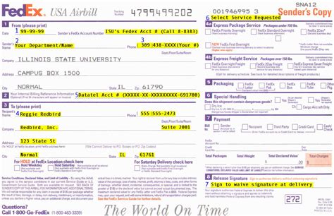 5 Ways To Fill Out Fedex Us Airbill Form