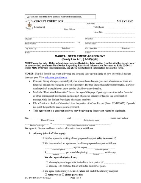 5 Ways To Fill Out Form Cc-Dr-116