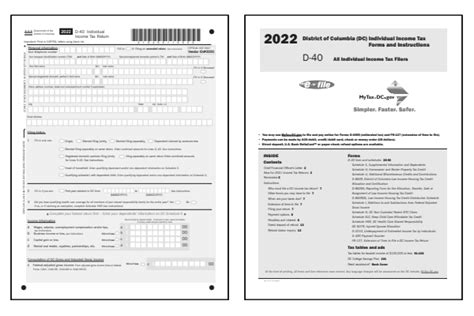 5 Ways To Fill Out Form D-40 In Dc