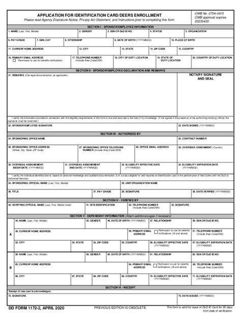 5 Ways To Fill Out Form Dd 1172