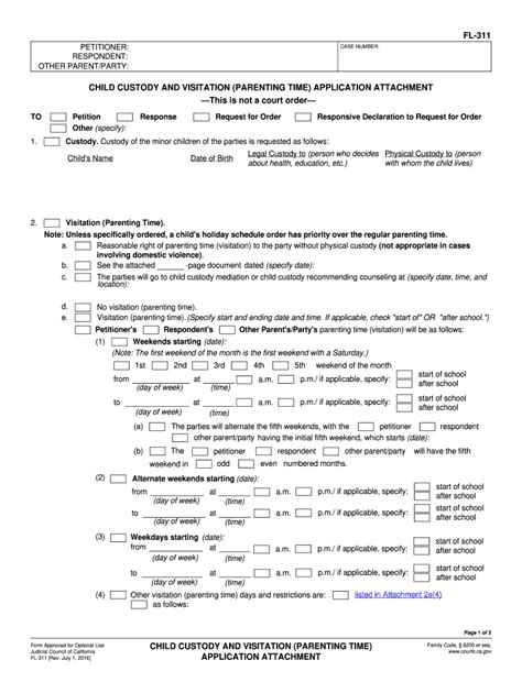 5 Ways To Fill Out Form Fl-311 Correctly