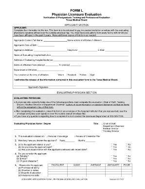 5 Ways To Fill Out Form L Texas Medical Board