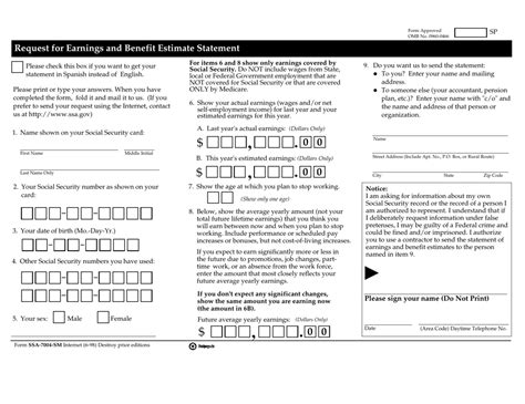 5 Ways To Fill Out Form Ssa 7004 Correctly