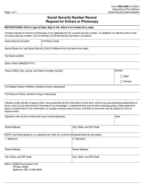 5 Ways To Fill Out Form Ssa L996