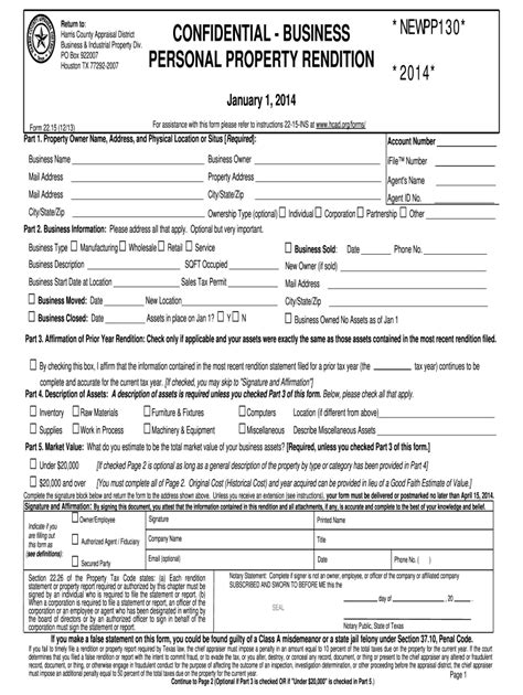 5 Ways To Fill Out Harris County Form 22.15