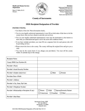 5 Ways To Fill Out Ihss 426a Form Correctly