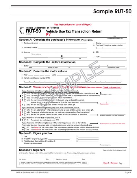 5 Ways To Fill Out Illinois Rut 50 Form