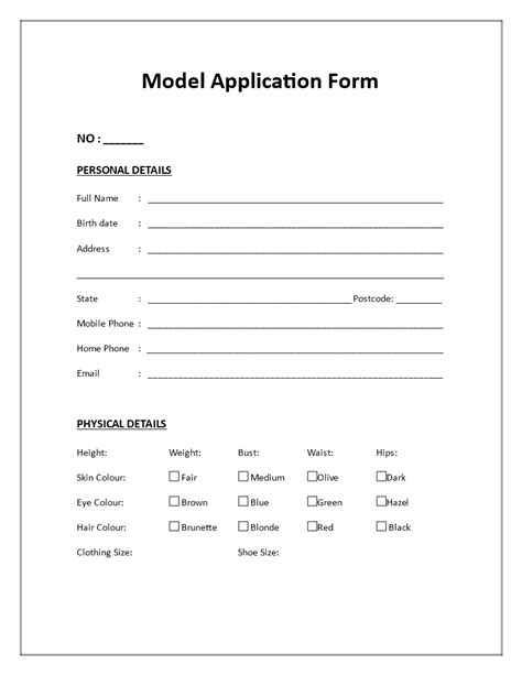 5 Ways To Fill Out Img Models Application Form