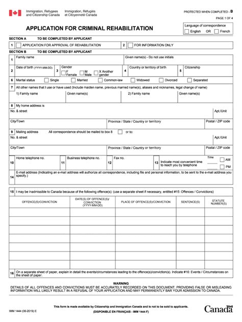 5 Ways To Fill Out Imm 1444 Form Correctly