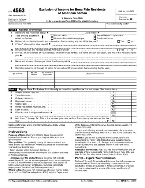 5 Ways To Fill Out Irs Form 4563