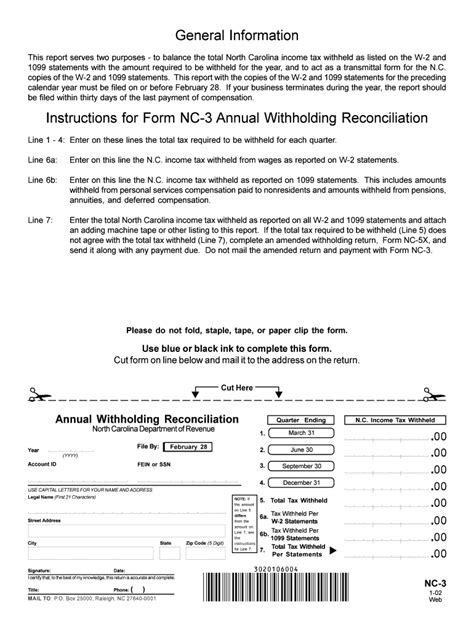 5 Ways To Fill Out Nc-3 Form Correctly