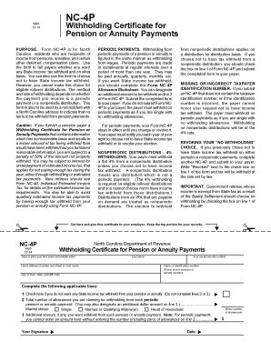 5 Ways To Fill Out Nc-4p Form Correctly