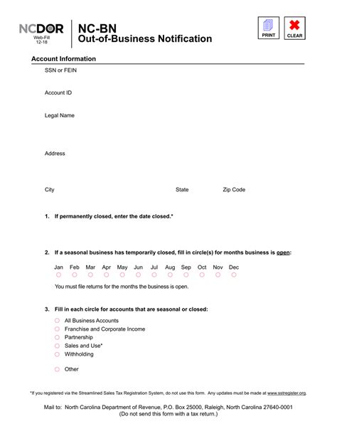 5 Ways To Fill Out Nc Bn Form Correctly