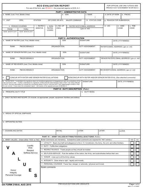 5 Ways To Fill Out Ncoer Form Correctly