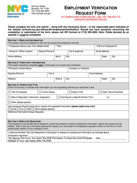 5 Ways To Fill Out Nyc L-3 Employment Verification Form