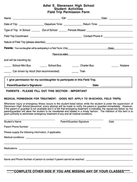 5 Ways To Fill Out Odjfs Field Trip Form Correctly