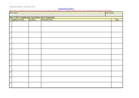 5 Ways To Fill Out Oge Form 278e Correctly