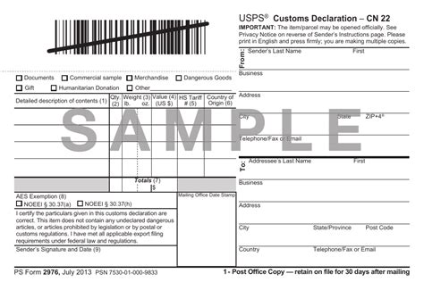 5 Ways To Fill Out Ps Form 2976a Correctly