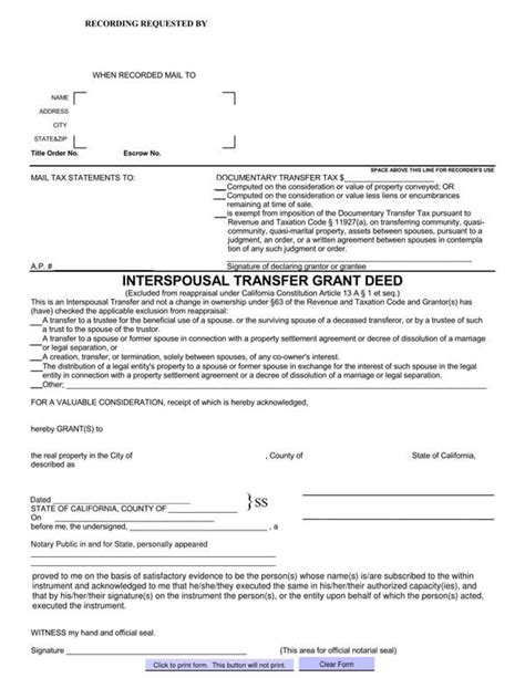 5 Ways To Fill Out Sacramento County Grant Deed Form