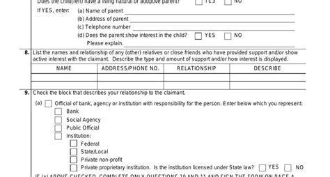 5 Ways To Fill Out Ssa-11 Form Correctly