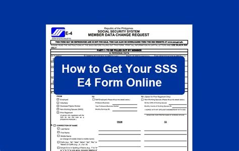 5 Ways To Fill Out Sss E-4 Form