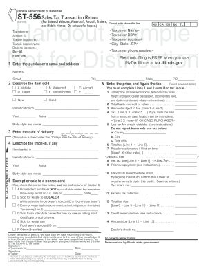 5 Ways To Fill Out St-556 Illinois Form