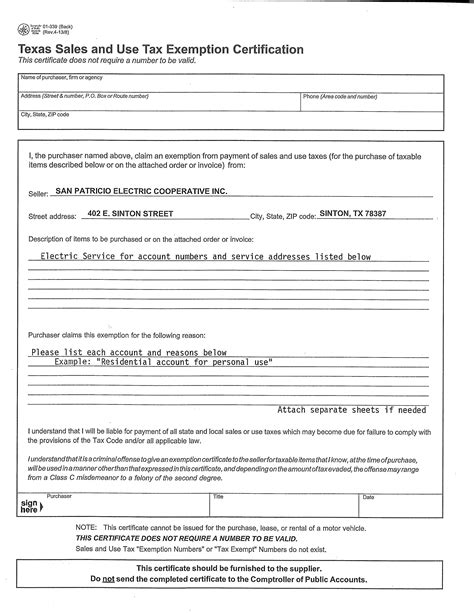 5 Ways To Fill Out Tax Exempt Form 1