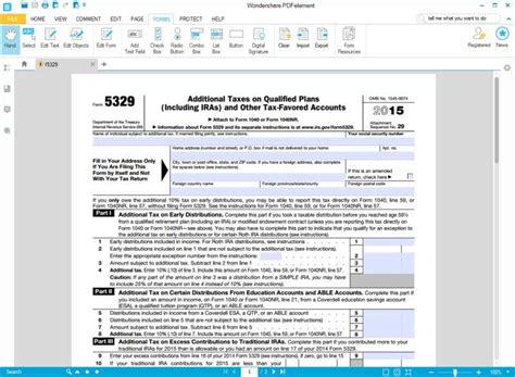 5 Ways To Fill Out Turbo Tax Form 5329