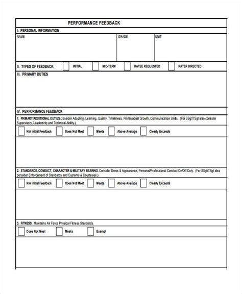 5 Ways To Fill Out Usaf Feedback Form Effectively