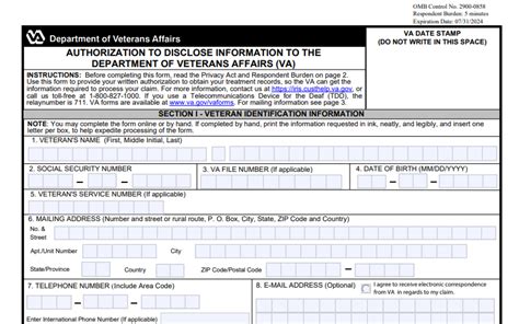 5 Ways To Fill Out Va Form 4142a