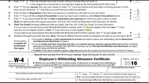 5 Ways To Fill Out W4 Form Ct Correctly