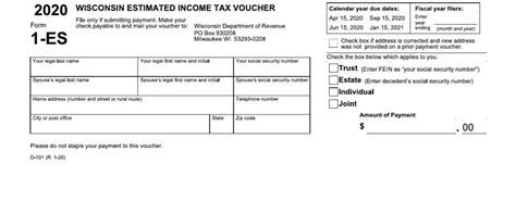 5 Ways To Fill Out Wi Form 1-Es Correctly