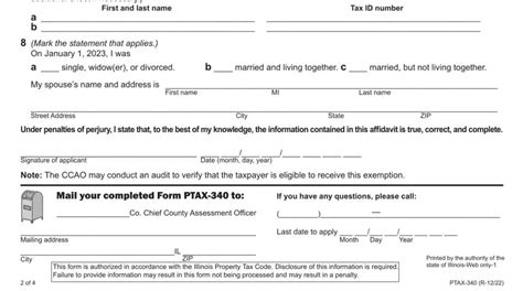 5 Ways To Fill Ptax 340 Form Correctly