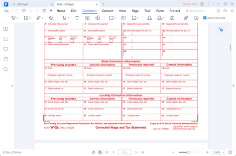 5 Ways To Fill W-2c Form Correctly