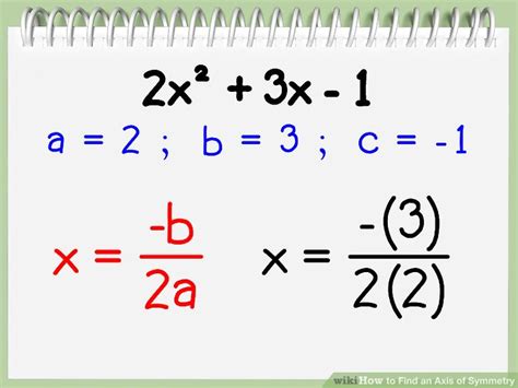 5 Ways To Find Axis Of Symmetry In Standard Form