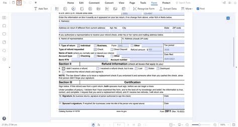 5 Ways To Get Irs Form 3911 Printable