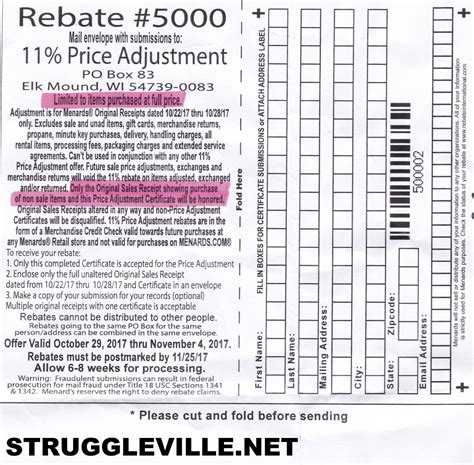 5 Ways To Get Menards Price Adjustment Rebate