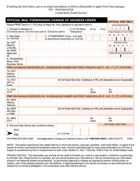 5 Ways To Get Ps Form 3575 Printable