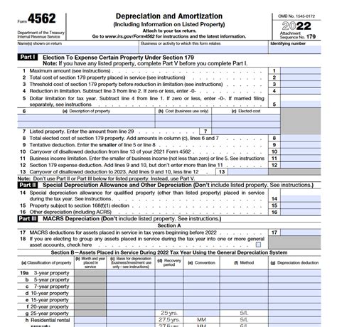 5 Ways To Master Form 4562 Depreciation And Amortization