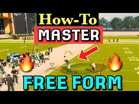 5 Ways To Master Free Form Completion In Madden