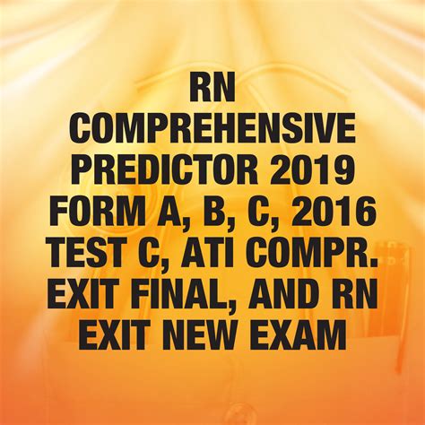 5 Ways To Master Rn Comprehensive Predictor 2019 Form E