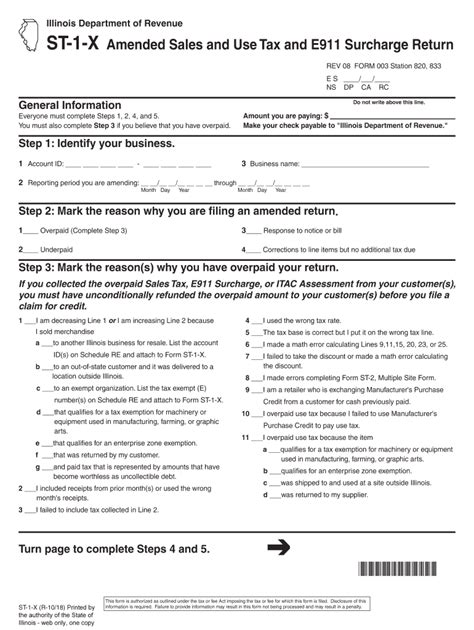 5 Ways To Master St-1 Sales And Use Tax Form