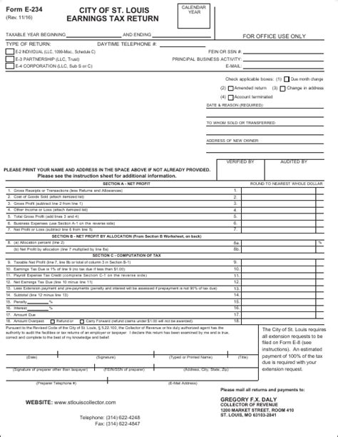 5 Ways To Master St Louis Form E-234