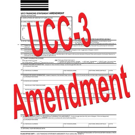 5 Ways To Master Ucc3 Subordination Form Filing